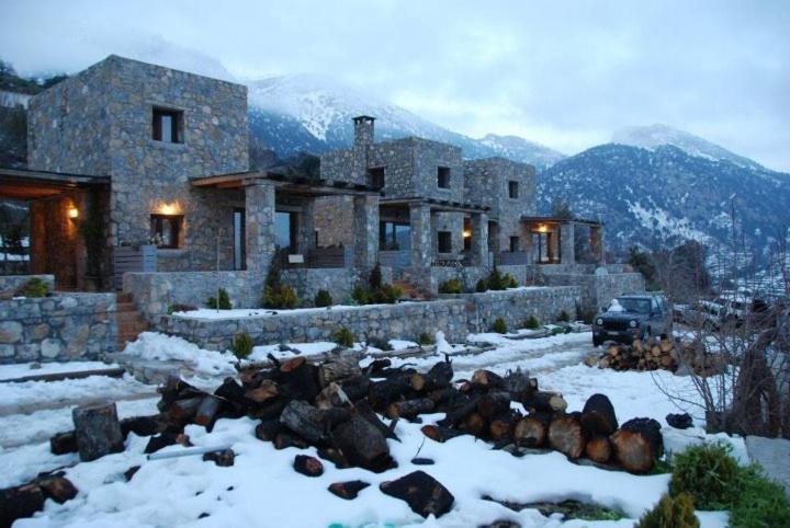 Aparthotel Pezoulia Selakano Exterior foto